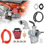 Pz22 carburateur 22 mm carb hand starter 38 mm filtre  air nettoyant joint de tuyau dadmission