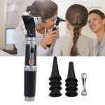 Otoscope - fafeicy - q123632 - 4 spculums - lentille grossissante pivotante - poigne ergonomique