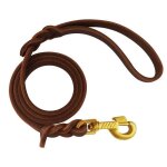 Qianruida laisse chien cuir 1. 2m laisse pour chien tressée en cuir laisse pour gros chien Qianruida laisse chien cuir 1. 2m laisse pour chien tressée en cuir laisse pour gros chien