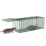 Qianruida piege rat 30 x 11 x 11 cm piege a souris mtalliques rutilisables efficaces et durables peut ...