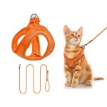 Qianruida rglable harnais chaton respirant harnais chat anti vasion reflchissant harnais lapin pour ...