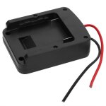 Qiilu adaptateur pour bosch 14. 4v / 18v batterie au lithium adaptateur de batterie pour bosch 14. 4v ...
