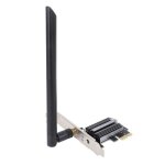 Qiilu adaptateur pcie wifi 6e 3 bandes 4174mbps bluetooth 5. 2 pour pc bureau (win 10 / 11 / linux)