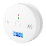 Qiilu avertisseur de monoxyde de carbone dtecteur davertissement de gaz dempoisonnement de capteur intelligen ...