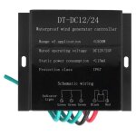 Qiilu contr�leur d�olienne contr�leur de g�n�rateur d�olienne r�gulateur de charge de batterie �tanche ...