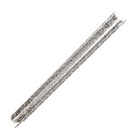 Lames de scie  bois - qiilu - 12 pices - acier  haute teneur en carbone - dents en spirale - sciage ...