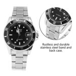 Montre automatique homme qiilu - gagnant - bracelet acier inoxydable - noir Montre automatique homme qiilu - gagnant - bracelet acier inoxydable - noir