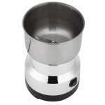 Moulin � �pices - qiilu - �lectrique multifonctionnel - acier inoxydable - 100g - prise ue