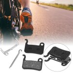 Qiilu plaquettes de frein en m�tal 1 paire semi - m�tallique r�sine montagne v�lo de route v�lo freins ...