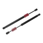 Qiilu ressort à gaz de hayon 2pcs jambes de levage du coffre arrière avec ressort joint en acier inoxydable ... Qiilu ressort à gaz de hayon 2pcs jambes de levage du coffre arrière avec ressort joint en acier inoxydable ...