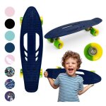 Qkids galaxy ? skateboard enfant 6?cm pu roues ? abec7 ? ds 3 ans a 50?kg ? aluminium antidrapant ? ...
