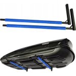 Qls support de toit pour coffre de toit support mural pour bote de rangement pour skis amortisseur en ...