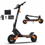 Quad �lectrique 1200w - 60 km / h - autonomie 80km - charge 120kg - pliable & pneus 10 - parfait pour ...