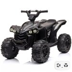 Quad �lectrique enfants 12v - vrooomy xc - sport - avec t�l�commande - 2 � 5 ans - noir