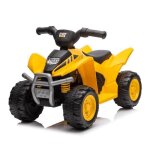 Quad lectrique enfants 6v - cat - 1  3 ans - jaune
