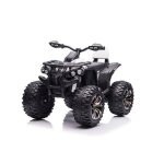 Quad électrique pour enfants qls - 3288 - qls - blanc - siège en cuir - 4 moteurs de 45 w - roues en ... Quad électrique pour enfants qls - 3288 - qls - blanc - siège en cuir - 4 moteurs de 45 w - roues en ...
