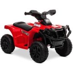 Playkin - red s - quad - quad lctrique batterie 6v4ah enfants 3 ans