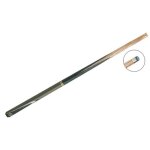 Queue de billard pool ou snooker - 145cm 530g frne massif