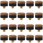 Compatibles avec les queues de billard et de snooker - embouts de 10 mm - embouts de rechange avec t�te ...