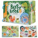 Quiet book montessori - livre dactivit�s sensoriel interactif pour enfant 2 3 4 5 6 ans jouet �ducatif ...