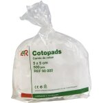 L&r cotopads carrés de coton non stérile 5 x 5cm 500 pièces L&r cotopads carrés de coton non stérile 5 x 5cm 500 pièces