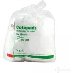 L&r cotopads rectangles coton 8x10cm non st�rile 200 pi�ces