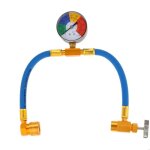 R134a tuyau de charge auto climatisationtuyau de charge de r�frig�rant pour climatisation avec jauge ...