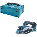 Rabot sans fil makita dkp180zj 18v 82mm