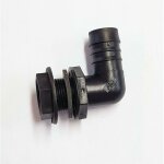 Raccord 90� coud� r�servoir camping car tuyau �25mm