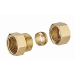 Raccord bicone (a visser) pour tube cuivre 12 - femelle 12x17 (3 / 8) noyon & thiebault