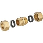 Raccord joint mixte (a visser) pour tube cuivre jonction egale 16 noyon & thiebault