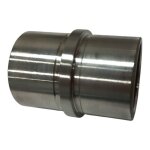 Raccord de jonction inox a2 satin pour tube 42. 4mm paisseur 2mm garde corps