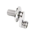 Raccord laiton chrome contre coude excentr� 32 . . .