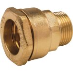 Raccord laiton pour tube pe droit - arco - m 3 / 4 - diam�tre 25