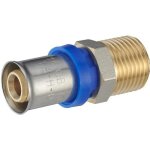 Raccord multicouche  sertir multi profils 16 - mle 12x17 nt noyon & thiebault - laiton - a sertir ...