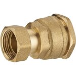 Raccord pe laiton - nt noyon & thiebault - �25 - ecrou tournant 20x27 - alimentation en eau potable - ...