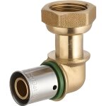 Raccord per � sertir coude �16 - femelle tournant 15x21 noyon & thiebault