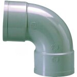 Raccord coudé pvc - girpi - Ø 63 mm - double emboîture - intérieur - a glissement Raccord coudé pvc - girpi - Ø 63 mm - double emboîture - intérieur - a glissement