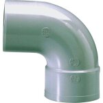 Raccord pvc gris coud� 87 degr�s30 - diam�tre 63 mm - simple embo�ture - girpi