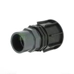 Raccord s60x6 cuve eau - sortie pvc 40 mm - raccord cuve eau 1000 litres
