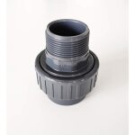Raccord union mixte 3 pi�ces pvc pression � 50 mm int�rieur � coller vers filetage 11 / 2