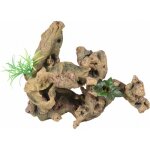Racine et plante. taille: 30 x 12 x 27 cm. d�coration aquarium - animallparadise