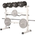 Gorilla sports® support pour haltères - à 3 niveaux pour disques 30 mm charge max 400 kg blanc - rack ... Gorilla sports® support pour haltères - à 3 niveaux pour disques 30 mm charge max 400 kg blanc - rack ...