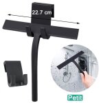 Raclette douche avec supportraclette vitre en siliconekit vitrerie pour douche miroir nettoyage en verre ...
