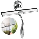 Raclette de douche vitre raclette leau de mnage en acier inoxydable nettoyage raclette pour salle de ...