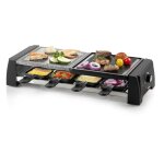 Raclette - grill - pierre � cuire domo - 8 personnes do9190g