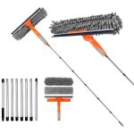 Raclette vitre professionnel 2 - en - 1 lave vitre telescopique nettoyeur vitre 320 cm pour maison kit ...