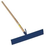 Racloir bitume - outils perrin - 50cm - bleu - emmanch� 130m - acier forg� � chaud