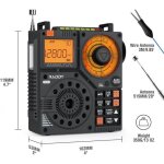 Radio portable - raddy - rf320 - bluetooth 5. 0 - rechargeable - fm / am / vhf / sw / air Radio portable - raddy - rf320 - bluetooth 5. 0 - rechargeable - fm / am / vhf / sw / air