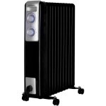 Radiateur bain dhuile - zrse - 11 �l�ments - 2500 w - thermostat r�glable - protection surchauffe - rangement ...